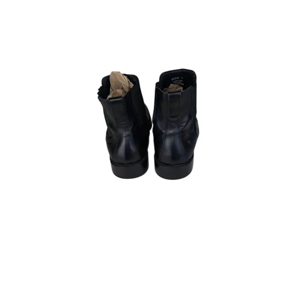 J. Crew‎ Men’s Genuine Leather Chelsea Boots Black Size 11